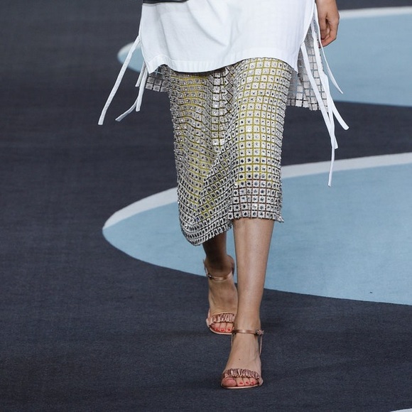 NWT MARCO DE VINCENZO Midi Skirt - Picture 7 of 8